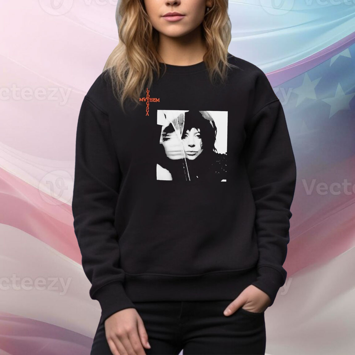 Official Lady Gaga Mayhem Cover Art Tee Shirt