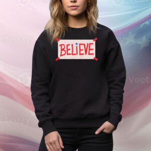 Official Philadelphia Phillies Believe Tee Shirt