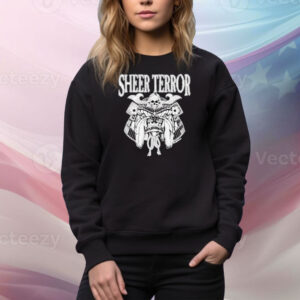 Official Sheer Terror Samurai Bulldog Warrior Tee Shirt