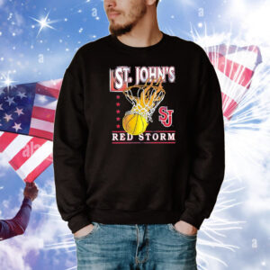 Official St. John’s Red Storm Hoops T-Shirt