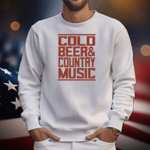 Official Zach Top Cold Beer And Country Music T-Shirt