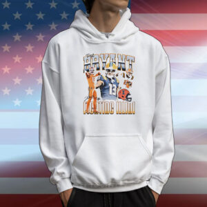 Pat Bryat Illinois Fighting Illini football throwback graphic T-Shirt