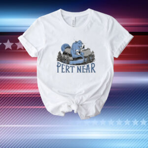 Pert Near Sandstone Blue Ox Buffalo Bison T-Shirt