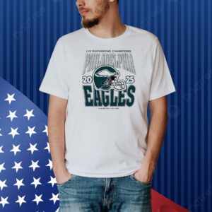 Philadelphia Eagles LIX Super Bowl Champions New Orleans 2025 Shirt
