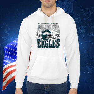 Philadelphia Eagles LIX Super Bowl Champions New Orleans 2025 Shirt