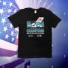 Philadelphia Eagles Philly Super Bowl LIX Champions 2017 2024 2025 Score T-Shirt