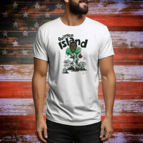 Philadelphia Eagles Quinyon Mitchell Island signature vintage Tee Shirt