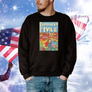 Resident Evil 2 Comic Pulp Comic T-Shirt