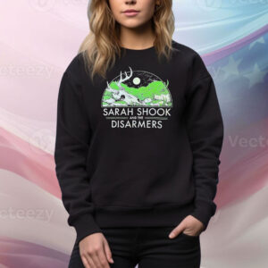 Sarah Hooks And The Disarmers Deer Skull Tee Shirt