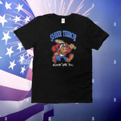 Sheer Terror Ox Blüd Fuckin’ Hates You T-Shirt