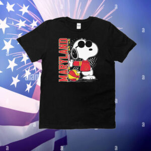 Snoopy Fan X Maryland Terrapins The Peanuts T-Shirt