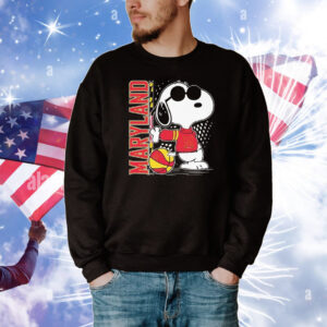 Snoopy Fan X Maryland Terrapins The Peanuts T-Shirt