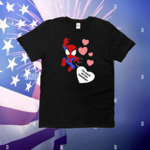 Spiderman I’m stuck on you Valentine T-Shirt