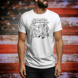 Time is a construct the problem is us take to the woods Tee Shirt