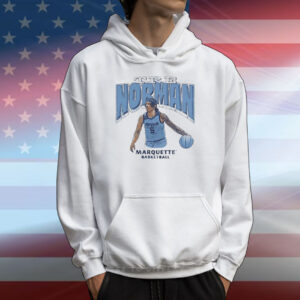 Tre Norman Marquette Golden Eagles basketball year 1 drop graphic T-Shirt