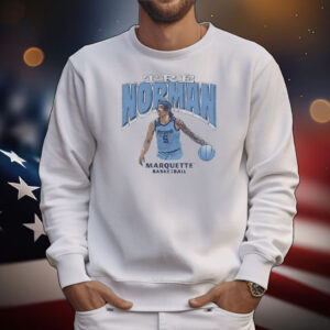 Tre Norman Marquette Golden Eagles basketball year 1 drop graphic T-Shirt