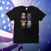 USA Canada Sweden Four Nations Battle Global Face-Off Teddy Bears Polo Hockey NHL 2025 T-Shirt