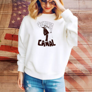 Victoria Canal Ecru Tee Shirt