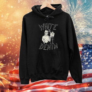 White Denim Burn Your Jeans T-Shirt