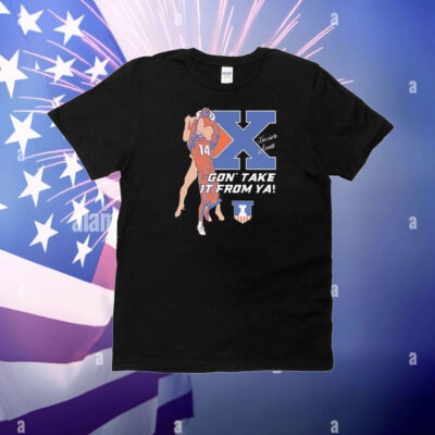 Xavier Scott Illinois Fighting Illini X gon’ take it from ya graphic T-Shirt