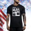 Pentire Love On TV UK Tour 2025 Tee Shirt