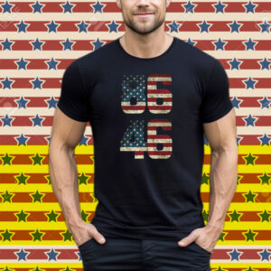 8646 American Flag Anti Joe Biden Tee Shirt