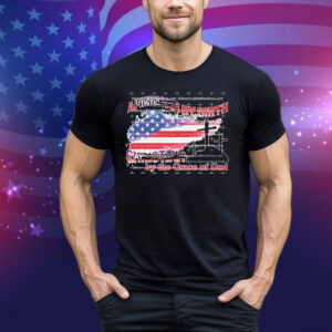 Autistic By Birth Gay By The Grace Of God American Flag Tee Shirt