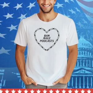 Ban Male Podcasts Heart Chains Tee Shirt
