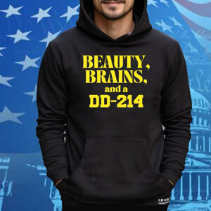 Beauty Brains And A DD-214 Tee Shirt