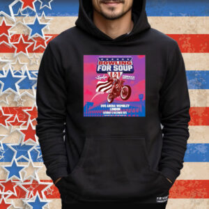 Bowling for Soup London Tour OVO Arena, 13 Dec 2025 Motor Tee Shirt