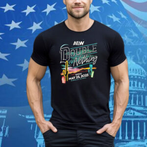 Double or Nothing 2025 Comfort Colors Soft Heavyweight Event Tee Shirt