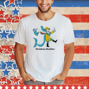 Drinking Buddies Shark Tee Shirt
