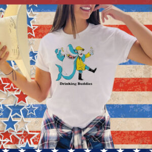 Drinking Buddies Shark Tee Shirt