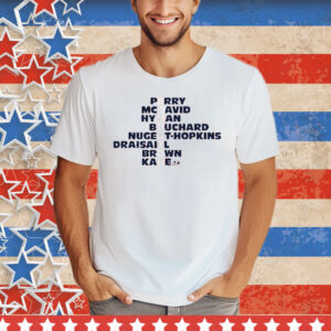 Edmonton Hockey Names 2025 Tee Shirt