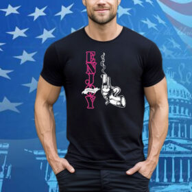 Enjoy Smoking Gun Tee Shirt