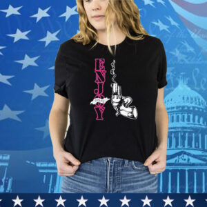 Enjoy Smoking Gun Tee Shirt