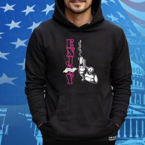 Enjoy Smoking Gun Tee Shirt