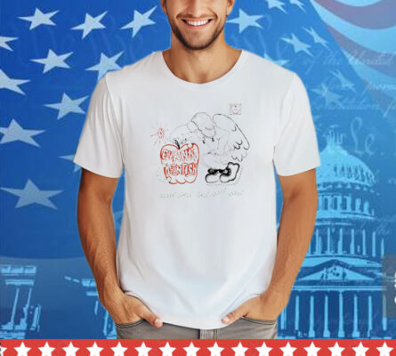 Evann McIntosh Angel Apple Tee Shirt