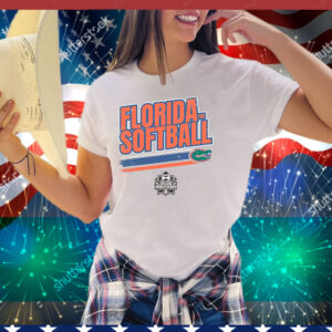 Florida Softball Women's College World Series Stripe Tee Shirt