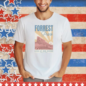 Forrest Frank Live At Red Rocks May 5 Tour 2025 Tee Shirt