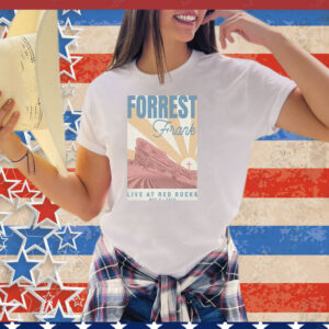 Forrest Frank Live At Red Rocks May 5 Tour 2025 Tee Shirt