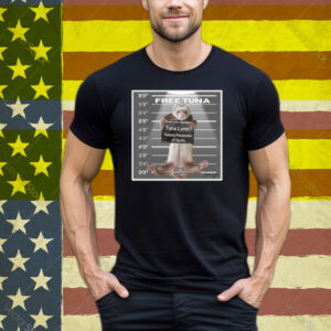 Free Tuna Mug Shot Tee Shirt