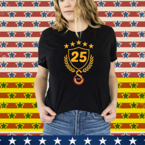 Galatasaray 5 Stars Tee Shirt