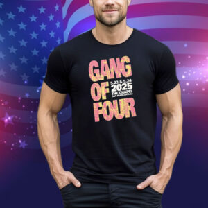 Gang Of Four May 23-24 2025 The Chapel San Francisco CA Tee Shirt