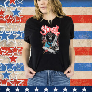Ghost Scroll And Seal Tee Shirt