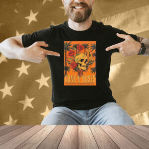 Guns N’ Roses Bahrain 2025 At Al Dana Amphitheatre Manama Bahrain On May 20 2025 Skull Shirt