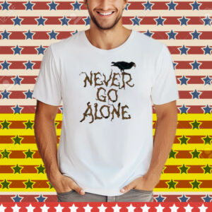 Halloween Horror Nights 2025 Never Go Alone Tee Shirt