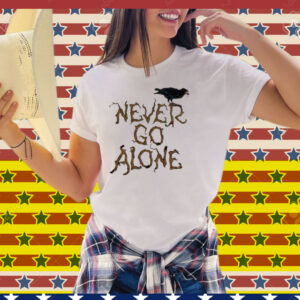Halloween Horror Nights 2025 Never Go Alone Tee Shirt