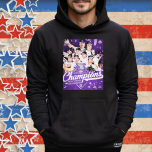 Holy Cross Crusaders Baseball Are The 2025 Patriot League Champions Tee Shirt