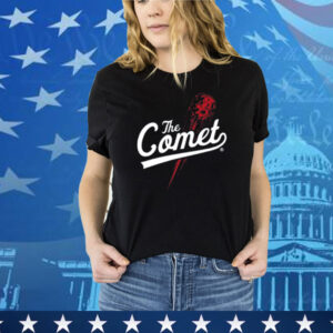 Hyeseong Kim Wearing The Comet Dodger Tee Shirt
